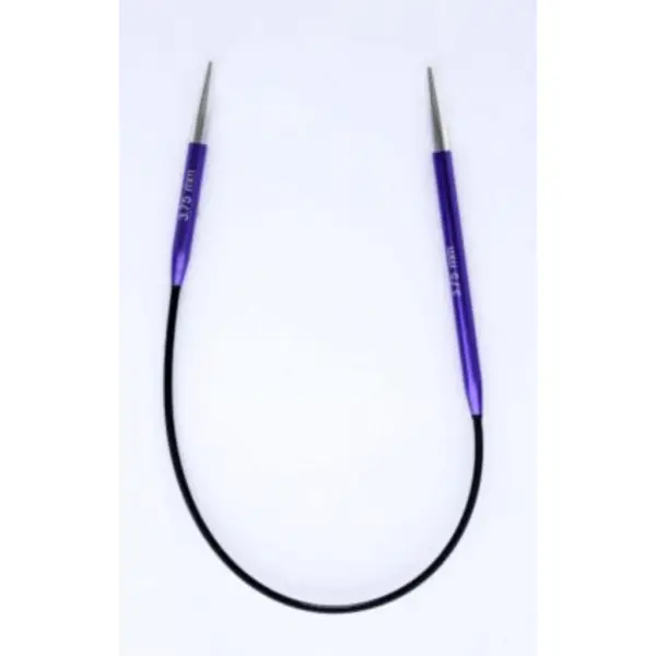 3.75mm 25cm Fixed Circular KnitPro Zing Needle