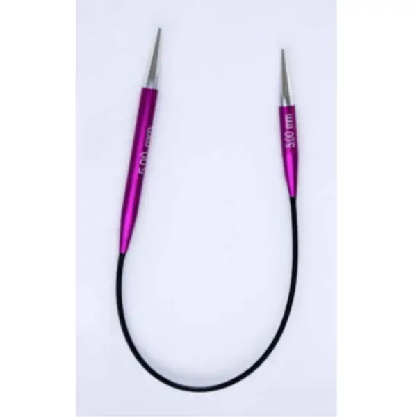 5.00mm 25cm Fixed Circular KnitPro Zing Needle